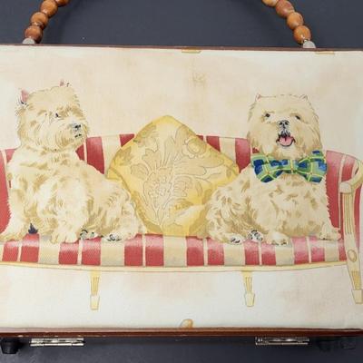 Far Nine Westie Cigar Box Purse