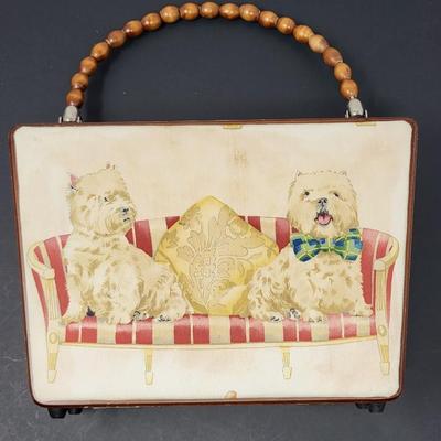 Far Nine Westie Cigar Box Purse