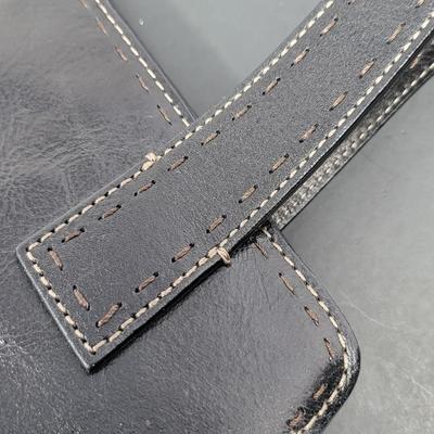 Two Fossil Brand Satchel Handbags Navy & Black