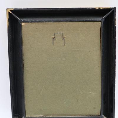 Framed Needlework of Flowers