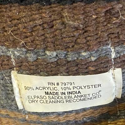 Elpaso Saddle Blanket Co. Blanket