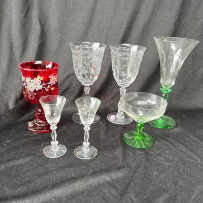 Lot 80 Assorted Stem ware