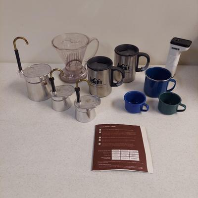 Three Camping Espresso Makers and More (C-BBL)