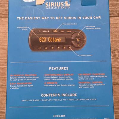 New in the Box Sirius Satellite Radio InV 2