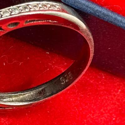 Mixed lot Sterling rings