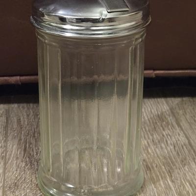 Mixed Lot of Coffee Cups and Glass Sugar Dispenser