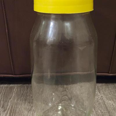 2 Liter Glass Jar Beverage Container