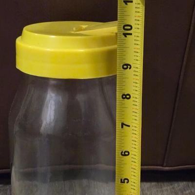 2 Liter Glass Jar Beverage Container