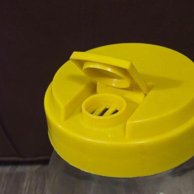 2 Liter Glass Jar Beverage Container