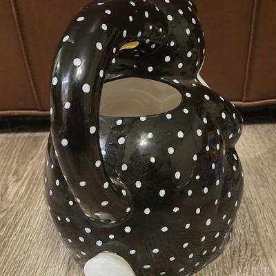 Dept. 56 Polka Dot Bunny Pitcher and (2) Gibson Coffee Mugs