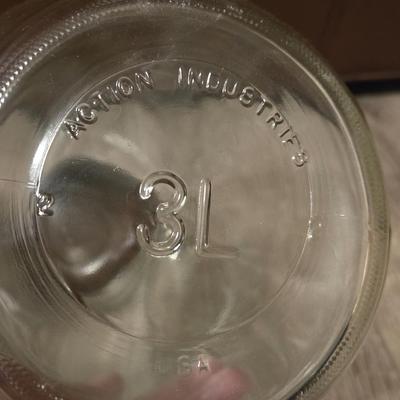 Vintage Glass 3 Liter Drink Dispenser