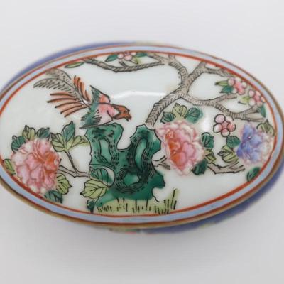 Macau Porcelain Trinket/Jewelry Dish