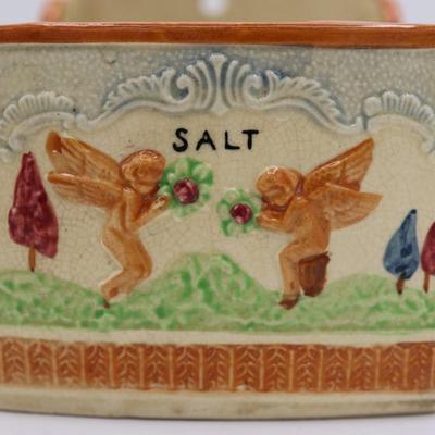 Vintage Ceramic Salt Box, Japan