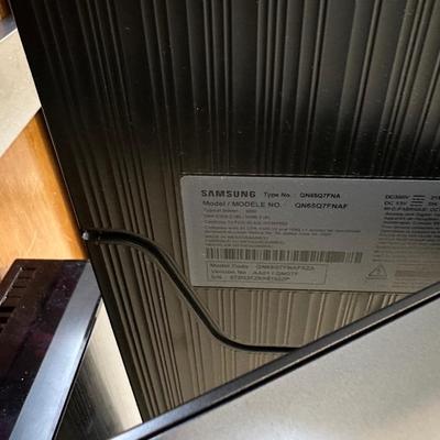 SAMSUNG 65" TV/MONITOR AND SAMSUNG ONE CONNECT