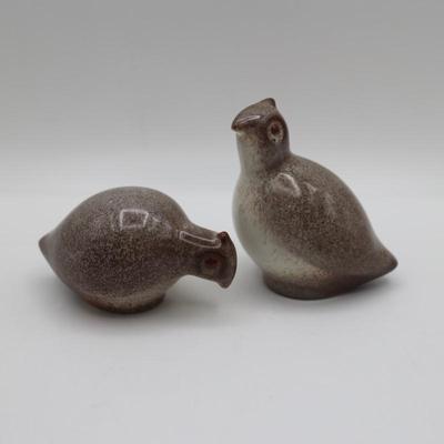 Ceramic Qual Bird Set