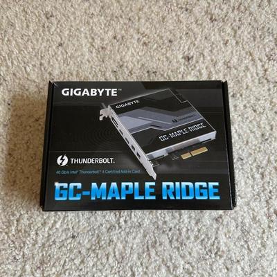 NEW THUNDERBOLT GIGABYTE GC-MAPLE RIDGE