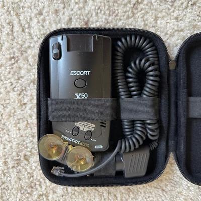 ESCORT X50 PASSPORT 8500 RADAR DETECTOR