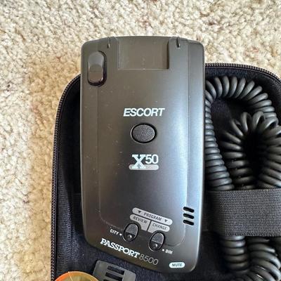ESCORT X50 PASSPORT 8500 RADAR DETECTOR