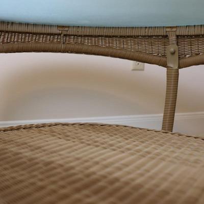 Wicker Coffee Table - Kept Indoors