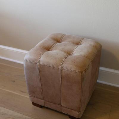 Ottoman with Tufted Button Accents (See Details)