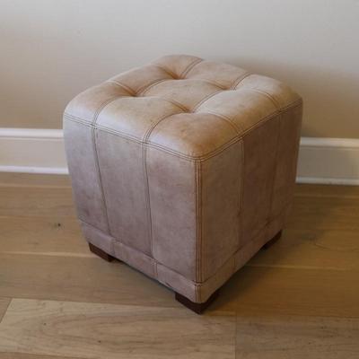 Ottoman with Tufted Button Accents (See Details)