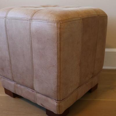 Ottoman with Tufted Button Accents (See Details)