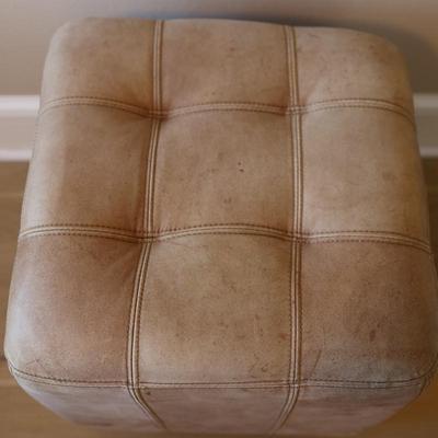 Ottoman with Tufted Button Accents (See Details)