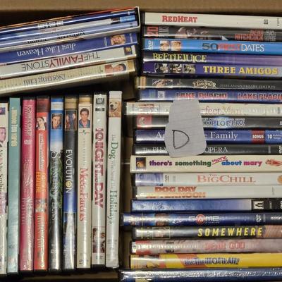 Lot D: DVDs