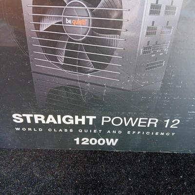 LIKE NEW be quiet STRAIGHT POWER 12