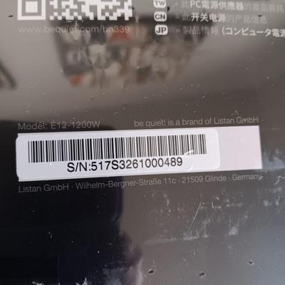 LIKE NEW be quiet STRAIGHT POWER 12