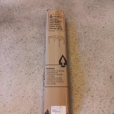 NEW/SEALED FULL SIZE FOLDING CAMPING TABLE