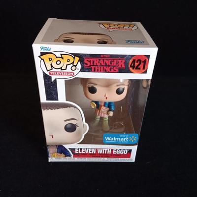 FUNKO POPS "STRANGER THINGS" & "ASH ELEVEN WITH EGGO"