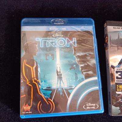 MOVIES ON BLU-RAY DISCS