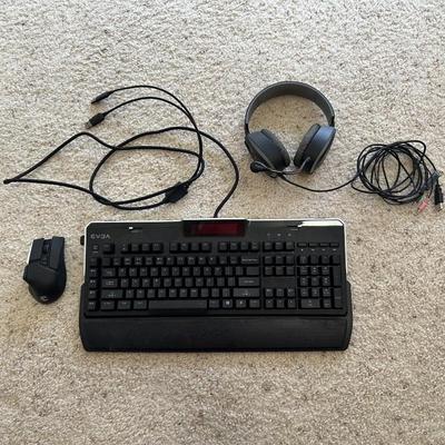 GAMING KEYBOARD, MOUSE AND KEYBOARD