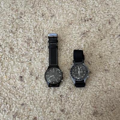 OMEGA X SWATCH "MISSION TO THE MOON" AND A TIMEX WATCHH