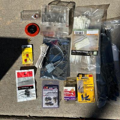 VARIETY OF HAND TOOLS AND SOME HARDWARE