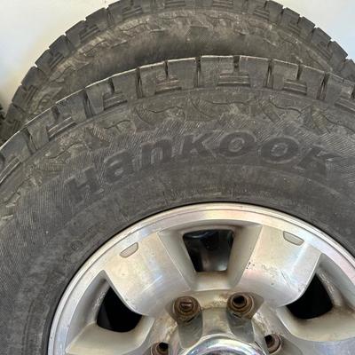 4 HANKOOK DYNAPRO 80X9.50R15LT