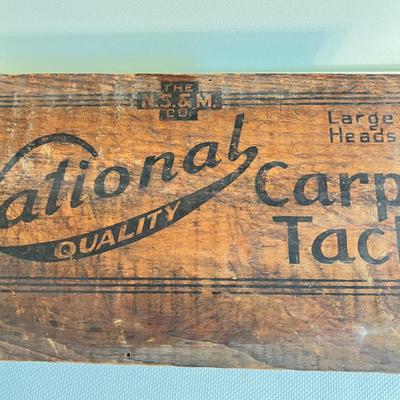 Antique Rustic Wood Box