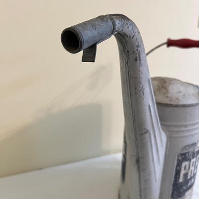 1940's Prestone Anti-Freeze 2 Gallon Gas Station Fill Can