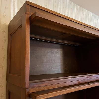 Antique Vintage Four Stack Barrister Bookcase