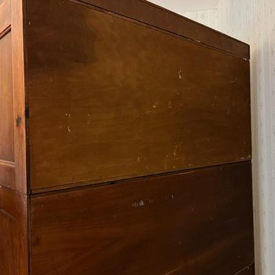 Antique Vintage Four Stack Barrister Bookcase