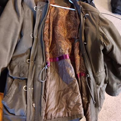 UMEN STUDIO MEN'S LEATHER COAT XL
