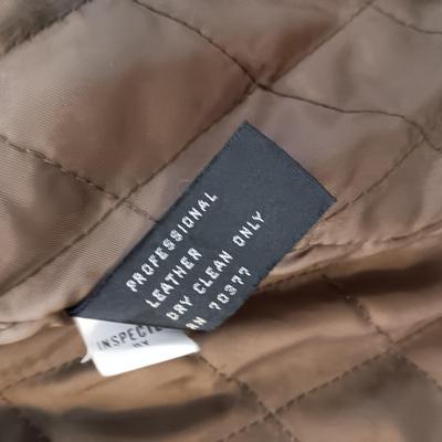 UMEN STUDIO MEN'S LEATHER COAT XL