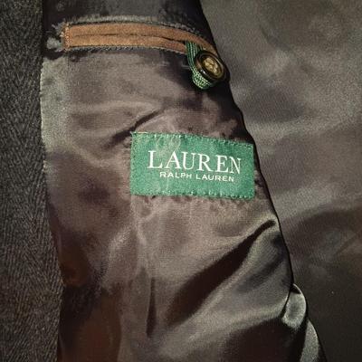 MEN'S SAKS FIFTH AVENUE AND LL BEAN SPORT COATS PLUS A WOOL DEESS COAT
