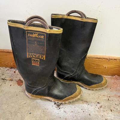 Ranger Firewalker Firefighter Boots w/ Garren Creek Sign (G-MK)