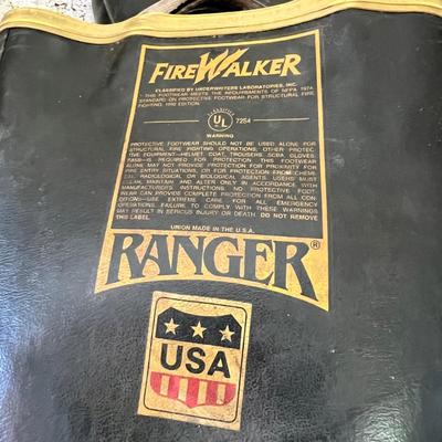 Ranger Firewalker Firefighter Boots w/ Garren Creek Sign (G-MK)