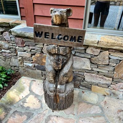 "Welcome" Bear, Locally Made (FY-MK)