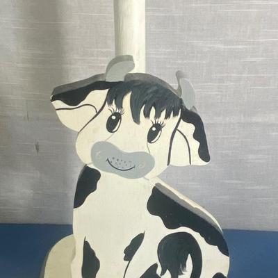 Cow Towel Holder
