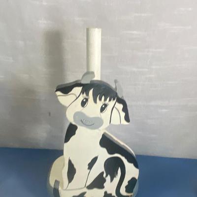 Cow Towel Holder