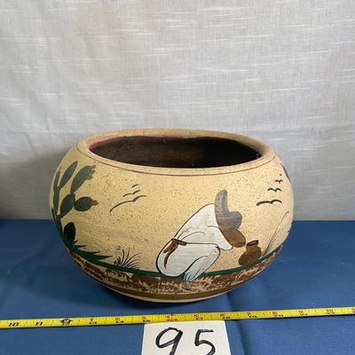 Mexican Flower Pot